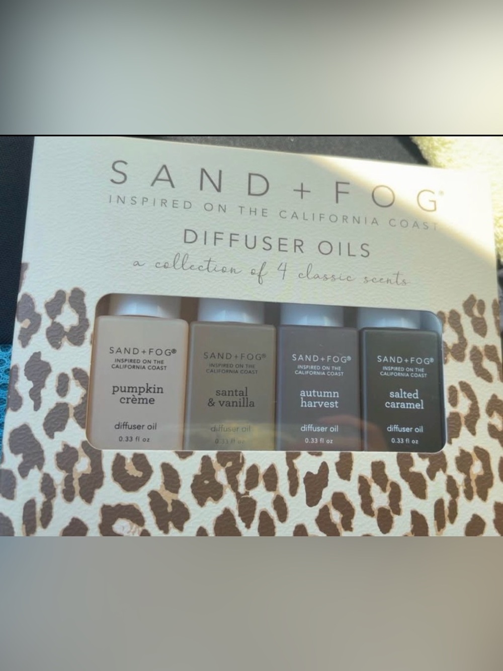 Sand + Fog Neutral Diffuser Oil Set - Beige & Taupe